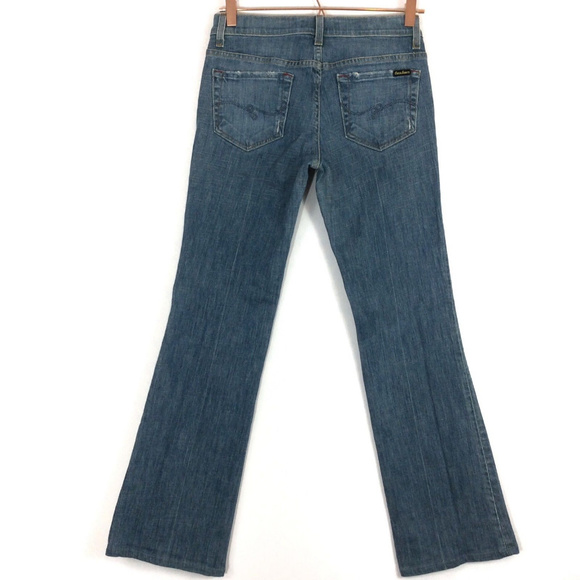 Guess Denim - Guess Jeans Womens lowrise bootcut bright blue 28